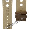 Коричневый кожаный ремешок Tissot T610045130, теленок, 22/20, без замка, для часов Tissot Heritage 1973 T124.427