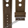Коричневый кожаный ремешок Tissot T610045130, теленок, 22/20, без замка, для часов Tissot Heritage 1973 T124.427