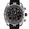 Черный каучуковый ремешок Tissot T610030240, без замка, для часов Tissot PRS 330 T076.417.17.057.00, T076.417.17.087.00