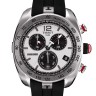 Черный каучуковый ремешок Tissot T610030240, без замка, для часов Tissot PRS 330 T076.417.17.057.00, T076.417.17.087.00