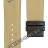 Черный кожаный ремешок Tissot T610034058, теленок, 23/20, без замка, для часов Tissot T-Sport PRC 200 Automatic Chronograph T055.427, T055427