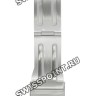 Стальной замок браслета Tissot T631035776 для часов Tissot Seastar 1000 T066.417, T066.427