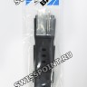 Черный полимерный ремешок Casio 10391336 для часов Casio MDV-106-1A, MDV-106B-1A1, MDV-106-7A, MDV-106B-1A2, MDV-106B-1A3