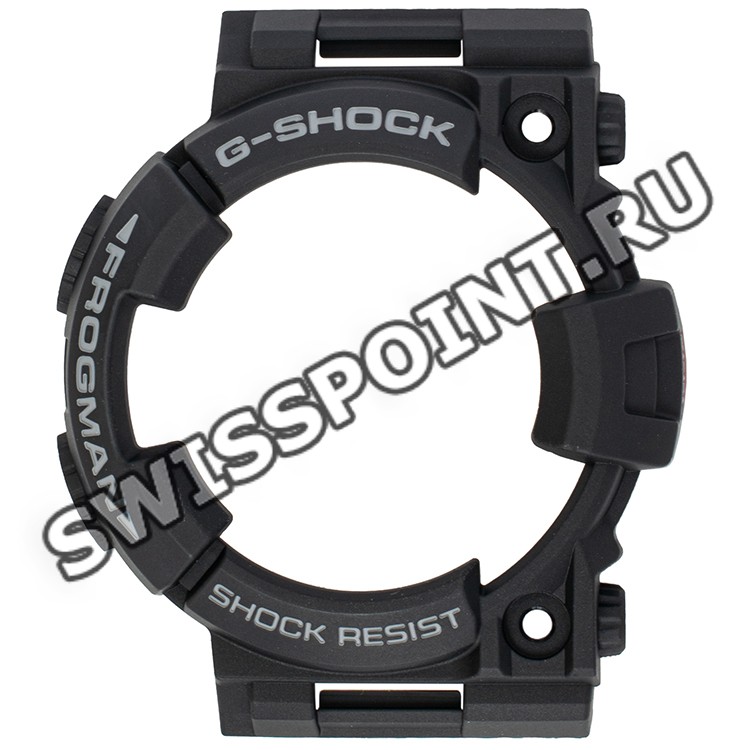 Черный рант корпуса часов Casio 10338374 для часов Casio GF-1000-1, GWF-1000-1