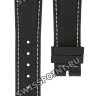 Черный кожаный ремешок Longines L682155300, 19/16, без замка, для часов Longines Legend Diver L3.374.4.50.0