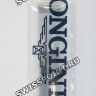 Черный кожаный ремешок Longines L682155300, 19/16, без замка, для часов Longines Legend Diver L3.374.4.50.0