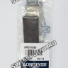 Коричневый кожаный ремешок Longines L682100666, 18/16, без замка, для часов Longines