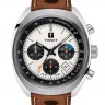 Коричневый кожаный ремешок Tissot T610045138, теленок, 22/20, без замка, для часов Tissot Heritage 1973 T124.427