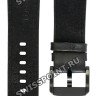 Черный кожаный ремешок Tissot T600041556, теленок, 22/20, черная пряжка, для часов Tissot Chrono XL T116.617
