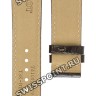 Коричневый кожаный ремешок Tissot T610030279, теленок, 20/18, без замка, для часов Tissot T-Lord T059.507, T059.528