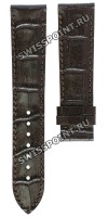 Коричневый кожаный ремешок Tissot T610030279, теленок, 20/18, без замка, для часов Tissot T-Lord T059.507, T059.528