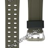 Зеленый полимерный ремешок Casio 10595228 для часов Casio GG-B100-1A3