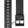Черный полимерный ремешок Casio 10393907 для часов Casio MRW-200H-1B, MRW-200H-1B2, MRW-200H-1B3, MRW-200H-1E, MRW-200H-2B2, MRW-200H-9B