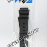 Черный полимерный ремешок Casio 10393907 для часов Casio MRW-200H-1B, MRW-200H-1B2, MRW-200H-1B3, MRW-200H-1E, MRW-200H-2B2, MRW-200H-9B