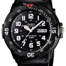 Черный полимерный ремешок Casio 10393907 для часов Casio MRW-200H-1B, MRW-200H-1B2, MRW-200H-1B3, MRW-200H-1E, MRW-200H-2B2, MRW-200H-9B
