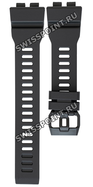 Черный полимерный ремешок Casio 10610283 для часов Casio GMD-B800-1E, GMD-B800SC-1
