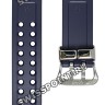 Синий полимерный ремешок Casio 10494977 для часов Casio GWN-1000F-2A
