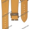 Коричневый кожаный ремешок Longines L682152214, 25/20, с удлинителем, без замка, для часов Longines Lindbergh L2.678.1.71.0