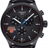 Черный кожаный ремешок Tissot T600041558, теленок, 22/20, черная пряжка, для часов Tissot Chrono XL T116.617