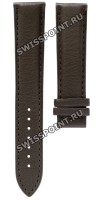 Коричневый кожаный ремешок Tissot T610027257, удлиненный, 20/18 XL, теленок, без замка, для часов Tissot PRC 200 T014.427, T014427A
