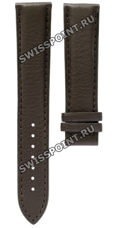 Коричневый кожаный ремешок Tissot T610027257, удлиненный, 20/18 XL, теленок, без замка, для часов Tissot PRC 200 T014.427, T014427A