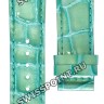 Голубой кожаный ремешок Tissot T610031321, теленок, 20/18, без замка, для часов Tissot Txl T061.310