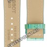 Голубой кожаный ремешок Tissot T610031321, теленок, 20/18, без замка, для часов Tissot Txl T061.310