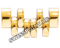 Желтое стальное звено браслета Tissot T613015302 для часов Tissot Desire T870/970, T970