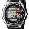 Черный полимерный ремешок Casio 10302043 для часов Casio AE-2000, AE-2100, WV-200