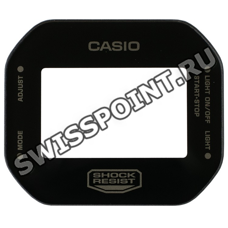 Минеральное стекло Casio 10516275 с принтом для часов Casio DW-5600DC-1