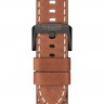 Коричневый ремешок Tissot T600043493 / T610043494, теленок, 22/22, черная пряжка, для часов Tissot Gent XL Swissmatic T116.407.36.051.01, T116.410.36.057.00