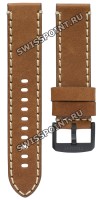 Коричневый ремешок Tissot T600043493 / T610043494, теленок, 22/22, черная пряжка, для часов Tissot Gent XL Swissmatic T116.407.36.051.01, T116.410.36.057.00