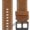 Коричневый ремешок Tissot T600043493 / T610043494, теленок, 22/22, черная пряжка, для часов Tissot Gent XL Swissmatic T116.407.36.051.01, T116.410.36.057.00