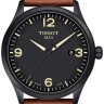 Коричневый ремешок Tissot T600043493 / T610043494, теленок, 22/22, черная пряжка, для часов Tissot Gent XL Swissmatic T116.407.36.051.01, T116.410.36.057.00