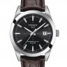 Коричневый кожаный ремешок Tissot T610045400, теленок, 21/18, без замка, для часов Tissot Gentleman T127.407, T127.410