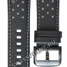 Черный кожаный ремешок Tissot T600041559, теленок, 22/20, черная пряжка, для часов Tissot Chrono XL T116.617.36.051.04