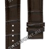 Коричневый кожаный ремешок Tissot T610031624, имитация крокодила, 20/18, без замка, для часов Tissot T-Lord, T-Touch Classic T059.507, T059.528, T083.420