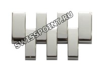 Стальное звено браслета Tissot T613031140 для часов Tissot Tradition T063.610, T063.617, T063.637, T063.639