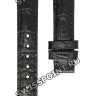 Черный кожаный ремешок Certina C610011386, имитация крокодила, 13/12, без замка, для часов Certina DS Prime C004.310, C004310A