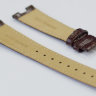 Ремешок для часов BALMAIN B1720003 Ремешок коричневый, имитация крокодила, 18/14, с вырезом, без замка (1020/1022/1100/1120/2002/2004/2040)