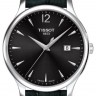 Серый кожаный ремешок Tissot T610037722, имитация крокодила, 20/18, без замка, для часов Tissot Tradition T063.610