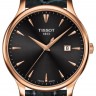 Серый кожаный ремешок Tissot T610037722, имитация крокодила, 20/18, без замка, для часов Tissot Tradition T063.610