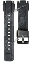 Черный полимерный ремешок Casio 10613269 для часов Casio MTG-B1000TJ-1A