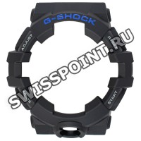 Черный рант корпуса часов Casio 10540245 для часов Casio GA-710-1A2