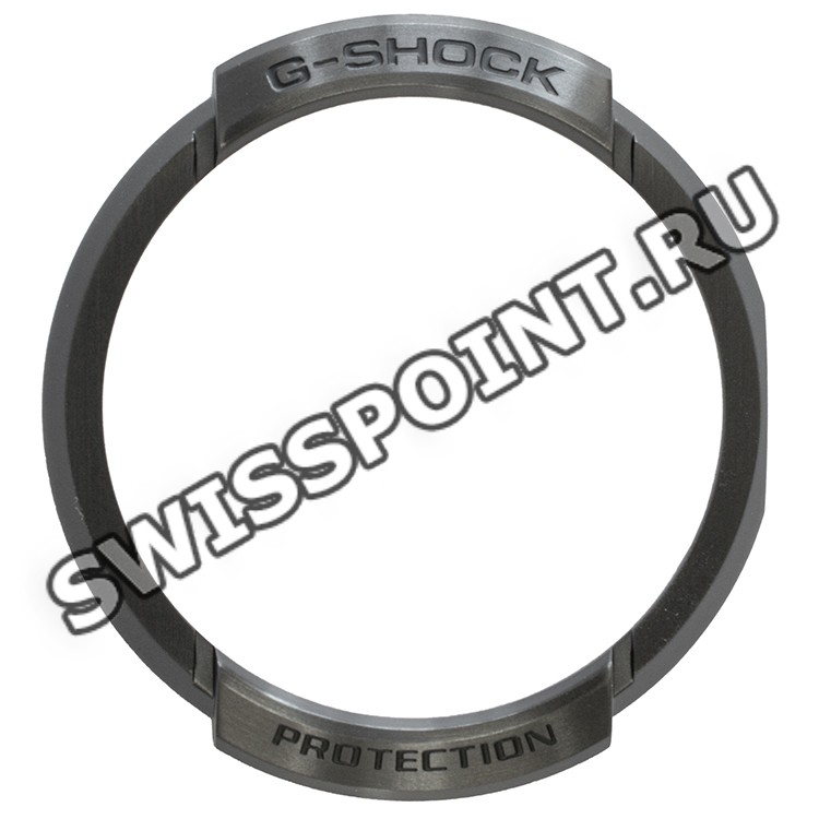 Черный стальной рант корпуса Casio 10547516 для часов Casio GPW-2000-1A, GPW-2000-3A