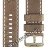 Коричневый кожаный ремешок Tissot T600045363 / T610043490, 22/22, стальная пряжка, для часов Tissot Gent XL Swissmatic T116.407