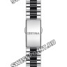 Стальной браслет Certina C605016644 c черными керамическими вставками для часов Certina DS First C014.217, C014.235
