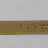 Коричневый кожаный ремешок Tissot T600035468, теленок, 12/12, с вырезом, стальная пряжка, длина 260/75, для часов Tissot Pinky T084.210, T084210A