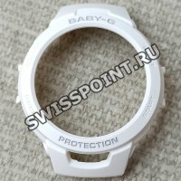 Белый рант корпуса часов Casio 10573393 для часов Casio BSA-B100-7A