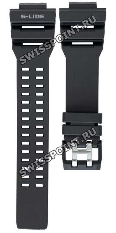 Черный полимерный ремешок Casio 10613270 для часов Casio GBX-100-1E